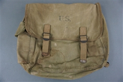 Original US WWII Musette Pouch Marked And Dated 1940