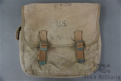 Original US WWII Musette Pouch Marked And Dated 1943