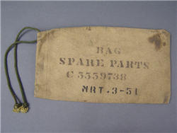 Original US WWII Thompson Sub Machine Gun Spare Parts Pouch