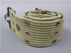 US WWII M1936 Khaki Web Belt