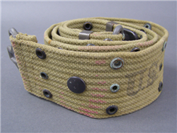 US WWII M1936 Khaki Web Belt