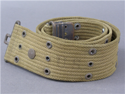 US WWII M1936 Khaki Web Belt