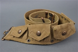 RARE! US Pre WWI M1910 4 Pocket Pistol/Revolver Cartridge Belt