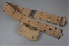 Original US WWI M1912/17 Web Belt With Field Dressing And Pouch