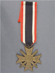 Original German WWII War Merit Cross Second Class With Swords (Kriegsverdienstkreuz 2. Klasse mit Schwertern)