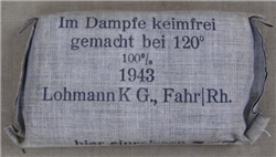 German WWII Wound Bandage