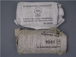 German WWII Wound Bandage