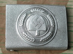 Reichs Arbeits Dienst Aluminum Belt Buckle