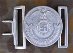 Waffen SS Officerâ€™s Aluminum Belt Buckle