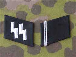 Reproduction Waffen SS Strumann Collar Tabs