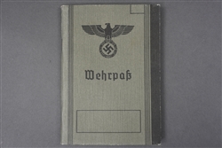 Reproduction German WWII Wehrpass