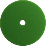 6.5" Medium Polish Foam Pad Green