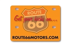 Motorcycle Plate Inserts