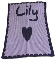 Personalized Heart Blanket