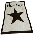 Personalized Blanket with Star