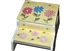 Bees and FlowersTwo step stool