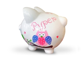Dena Happy Pink piggy bank