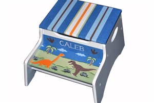 Dino stripe Two Step Stool