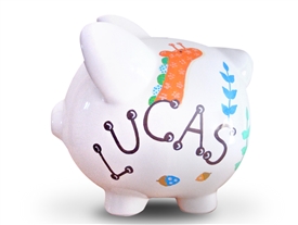 Forest Friends piggy bank