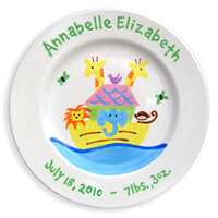 Noah's Ark Plate girl