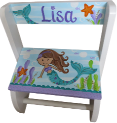 Mermaid Flip step stool