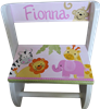 Pink happy Safari Flip step stool