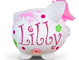 Strawberry fields piggy bank