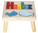 personalized puzzle step stool nat maple whales