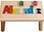 personalized puzzle step stool nat maple