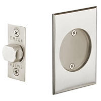 Emtek Tubular Rectangular Passage Pocket Door Lock