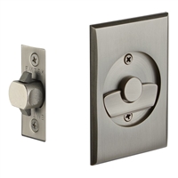 Emtek Tubular Rectangular Privacy Pocket Door Lock