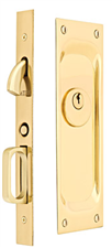 Emtek Mortise Keyed Pocket Door Lock