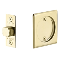 Emtek Tubular Square Passage Pocket Door Lock