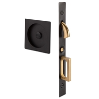 Emtek Square Privacy Pocket Door Mortise Lock