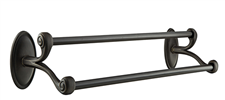 Emtek Bronze Double Towel Bar