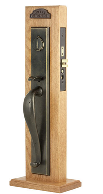 Emtek Rectangular Full Length Mortise Handleset