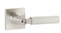 Emtek L-Square Straight Knurled Lever