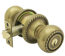 Emtek Key in Knob Rope