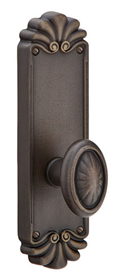 Emtek Cast Bronze Side Plate Lock