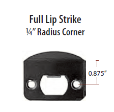 Emtek Full Lip Square Strikeplate