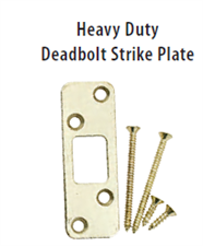 Emtek Heavy Duty Deadbolt Strikeplate