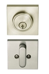 BHP Low Profile Square Single Cylinder Deadbolt