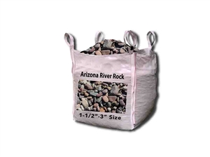 Arizona River Rock 3/4" - 1-1/2" Supersack Per Ton - Pebblestone