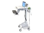 SV42-6102-1 Ergotron StyleView EMR Laptop Cart, LiFe Powered