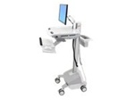 SV42-6202-1 Ergotron StyleView EMR Cart with LCD Arm, LiFe Powered