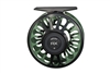 Bauer RX2 Fly Reel with Dark Green Spool