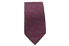 Necktie - Print Maroon