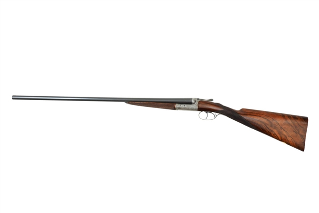 John Dickson & Son Patent Round Action 20 Gauge Side-by-Side Shotgun