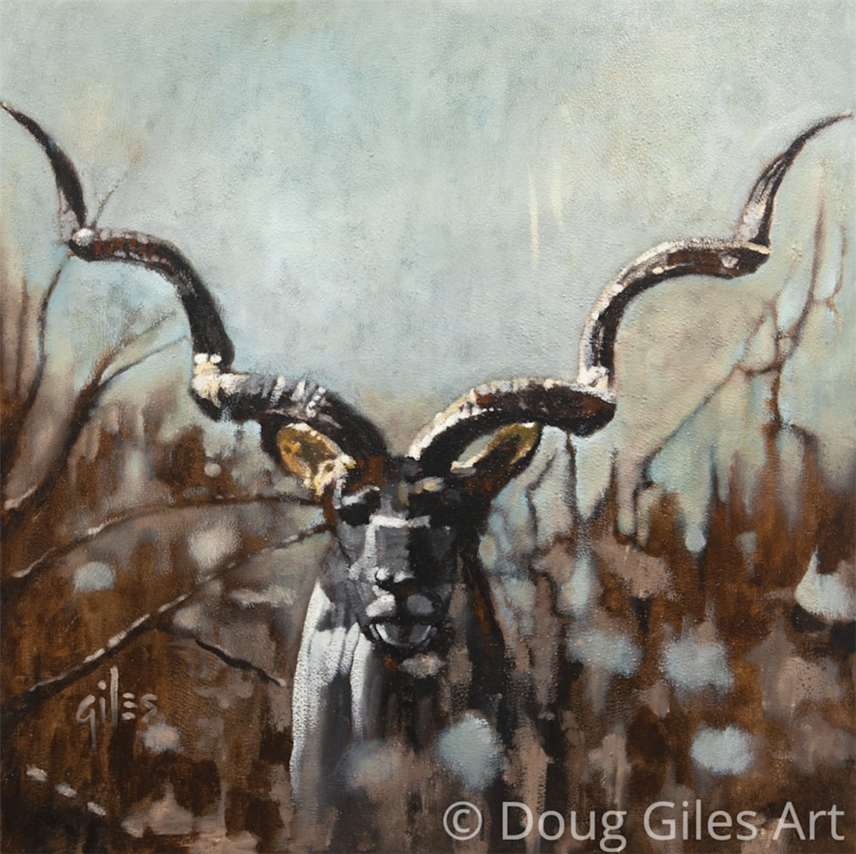 Sixty - Oil On Canvas Original by Doug Giles