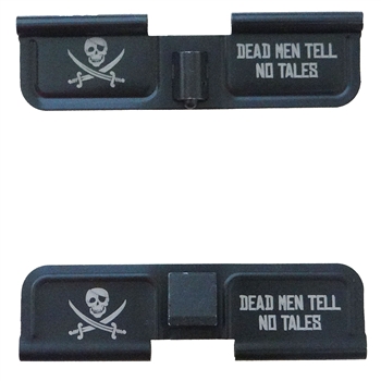 Jolly Roger Pirate with eye patch  Ejection port  cover